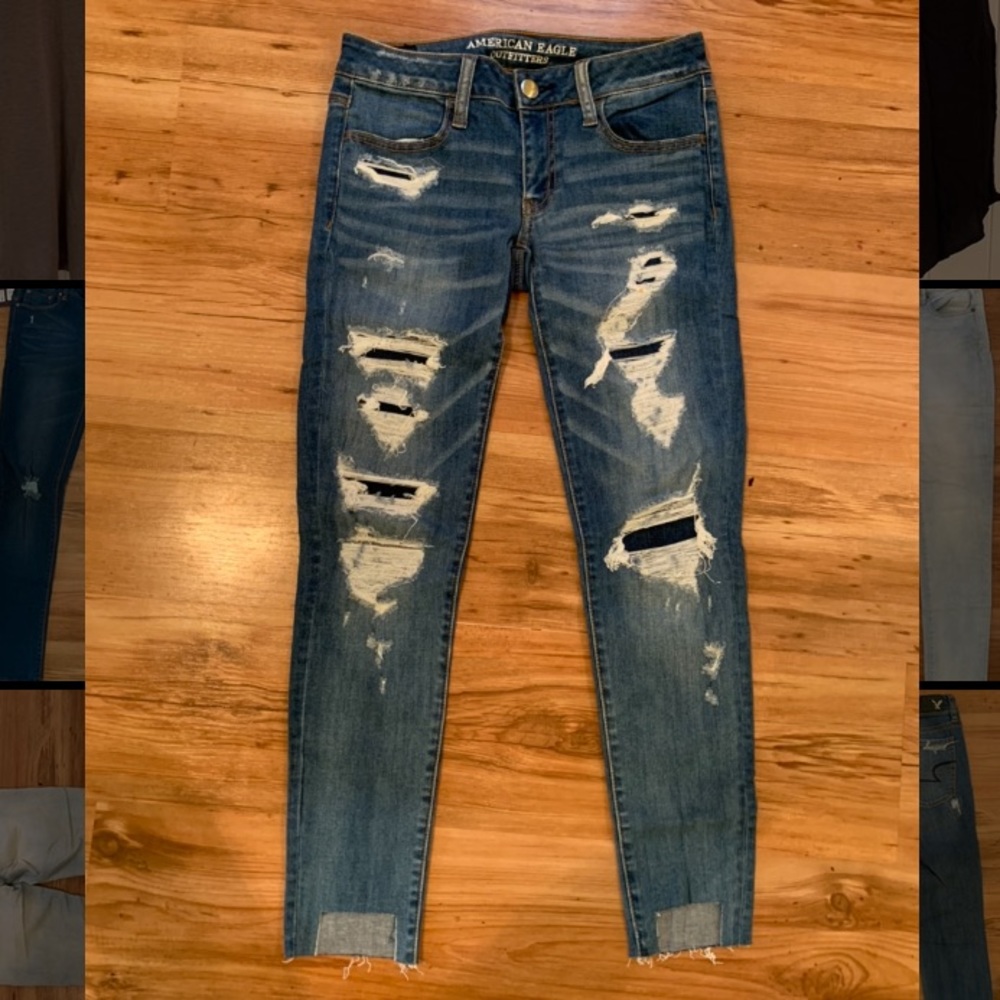 American Eagle Ripped Jeans